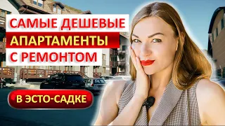 Самые дешевые апартаменты в Эсто-садке. Апартаменты с ремонтом в Красной поляне. (Горки город)