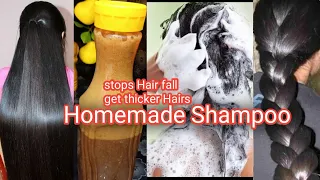 How to make Amla Shikakai Reetha Shampoo at Home | Bushra ki Remedies