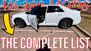 Every Mod On My V6 Chrysler 300S | Interior | Engine | Exterior | Exhaust