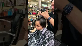 My boy doesn’t want haircut 💇‍♂️