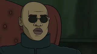 The Matrix - But Morpheus is blind | Animation