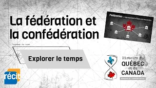 La fédération et la confédération