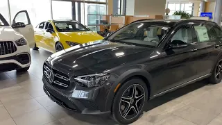 Brand NEW 2023 Mercedes-Benz E 450 All Terrain 4MATIC® Wagon - 7 Seats!