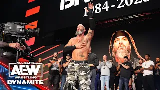 Mark Briscoe and Jay Lethal Pay Tribute to Jay Briscoe | AEW Dynamite. 1/25/23