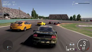 MUSTANG SHELBY GT500 at WATKINS GLEN raceway (Forza Motorsport)