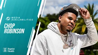 Chop Robinson arrives in Miami | Miami Dolphins