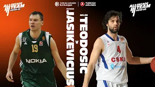 All-Decade Head-to-head: Sarunas Jasikevicius vs. Milos Teodosic