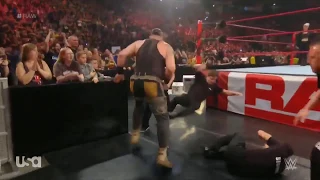 Braun Strowman interrupts Alexa Bliss and destroys everyone - WWE Monday Night Raw 11/5/18