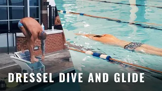 CAELEB DRESSEL | Dive and Glide Challenge