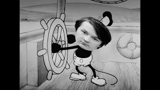 Steamboat Willie but I voiced over the whole short