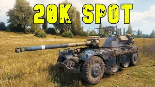 World of Tanks Panhard EBR 105 - 20K Spot Damage