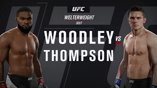UFC 209: Woodley vs. Thompson 2 (full fight)