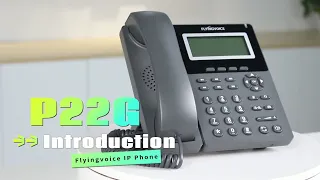 Introducing Flyingvoice P22G: Wide-screen Business IP Phone