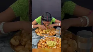 50 Pani Puri, Golgappa, Fuchka, Fulki Eating Challenge 🥵| #shorts