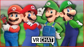 The Mario Bros Meet The Movie Mario Bros II VR CHAT