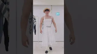 Wonho in a dress dancing to 'Love Dive' #kpop #wonho #ive #shorts