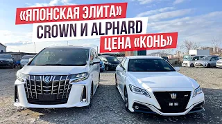 Они могли исчезнуть с рынка РФ из за курсов валют 😱 Toyota Crown и Alphard - Короли Японских дорог 👑