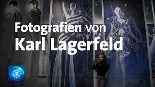 Fotografien von Karl Lagerfeld in Halle