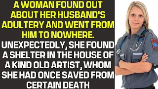 The woman was cheated and found a shelter in a house of an elderly artist, she had saved from death