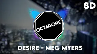 Desire - Meg Myers | 8D Bass Boosted Audio | Octagone Music