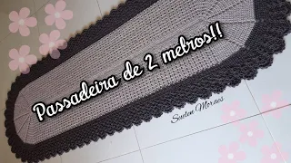 FIZ UMA PASSADEIRA DE 2 METROS! 😍💕