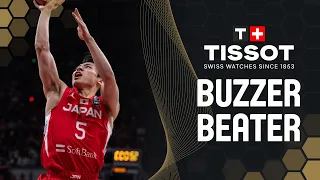 Yuki Kawamura | 🚨 TISSOT Buzzer Beater | Japan vs Guam | FIBA Asia Cup 2025 Qualifiers