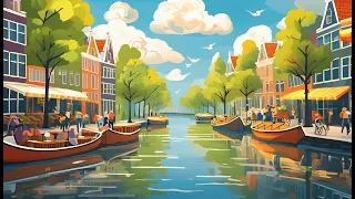 Discover the Summer Beauty of Amsterdam: A Walk Along the Beautiful Canals