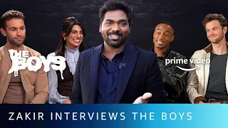 @ZakirKhan Meets The Cast Of 'The Boys' | Amazon Prime Video