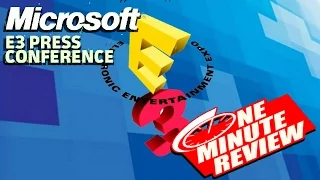 E3 2016 - Mircosoft/Xbox one conference - One minute review