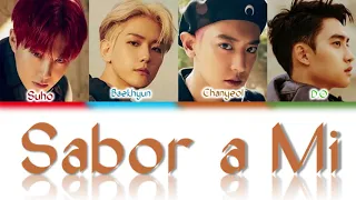 EXO (엑소) - Sabor a Mi🎵 LYRICS (Color Coded Lyrics)