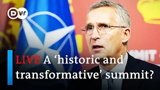 Watch live: NATO chief Stoltenberg speaks at Madrid summit | DW News