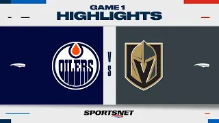 NHL Game 1 Highlights | Oilers vs. Golden Knights - May 3, 2023