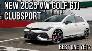 NEW 2025 VW GOLF GTI CLUBSPORT // WORLD PREMIERE // FIRST LOOK AND IMPRESSIONS