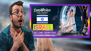 Italian Reacts To Eden Golan - Hurricane (LIVE) | Israel 🇮🇱 Second Semi-Final Eurovision 2024