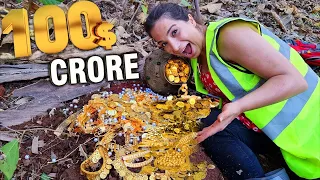 I FOUND A $10000000 GOLDEN POT IN FOREST | Metal Detecting | Treasure hunting | Finds