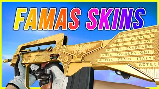 ALL FAMAS Skins CS:GO - FAMAS Skins Showcase 4K 60FPS