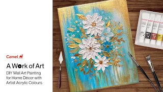 DIY Wall Art Painting for Home Décor with Artist Acrylic Colours