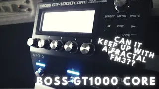 Boss Gt1000 Core vs Fractal Audio FM3 - Factory Presets
