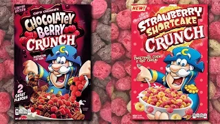 Chocolatey Berry Crunch & Strawberry Shortcake Crunch (2018)