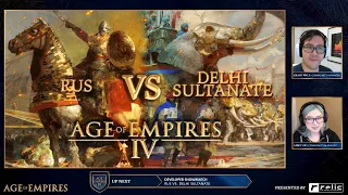 Age of Empires IV: Rus vs Delhi Sultanate (VOD)