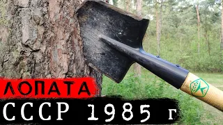 ✅Саперная Лопата как инструмент для выживания в Лесу! БЕРЕЗКА ТУ 14-117-14-79   ОТК3 МУЛЬТИТУЛ.