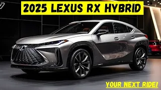 Introducing the 2025 Lexus RX Hybrid! Unveiling the Next Generation