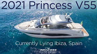 Princess V55 'AV' FOR SALE in Ibiza, Spain