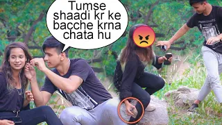 Asked cute girls to be my future wife😘❤️prank gone wrong || Akshay Singh Rajput ||