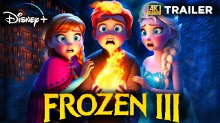 FROZEN 3 (2025) EL HERMANO Y SUS PODERES DE FUEGO | ELSA Y ANNA PELEA FROZEN 3 Frozen 2 película