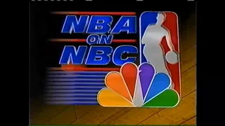 1997. bulls vs knicks nba on nbc promo