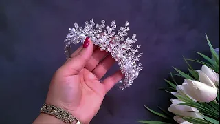 Do you want to earn 1000 dollars a week? Try this DIY wedding crown💰🤑💰🤑