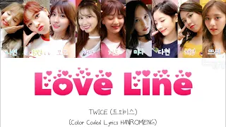 TWICE (트외이스) “Love Line” Color Coded Lyrics HAN|ROM|ENG