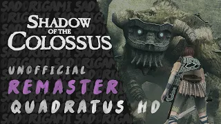 Shadow of the Colossus Fan Remaster | Quadratus HD Textures Showcase & Comparison