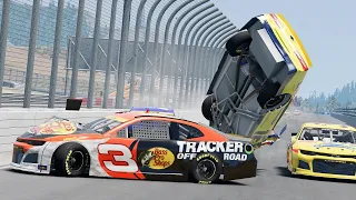 NASCAR Racing Crashes #76 | BeamNG Drive